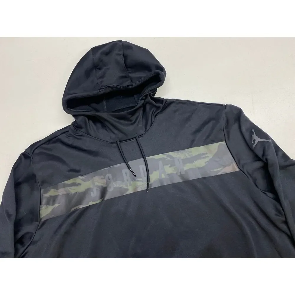 Men Air Jordan Jumpman Alpha Therma camo performance pullover hoodie XL